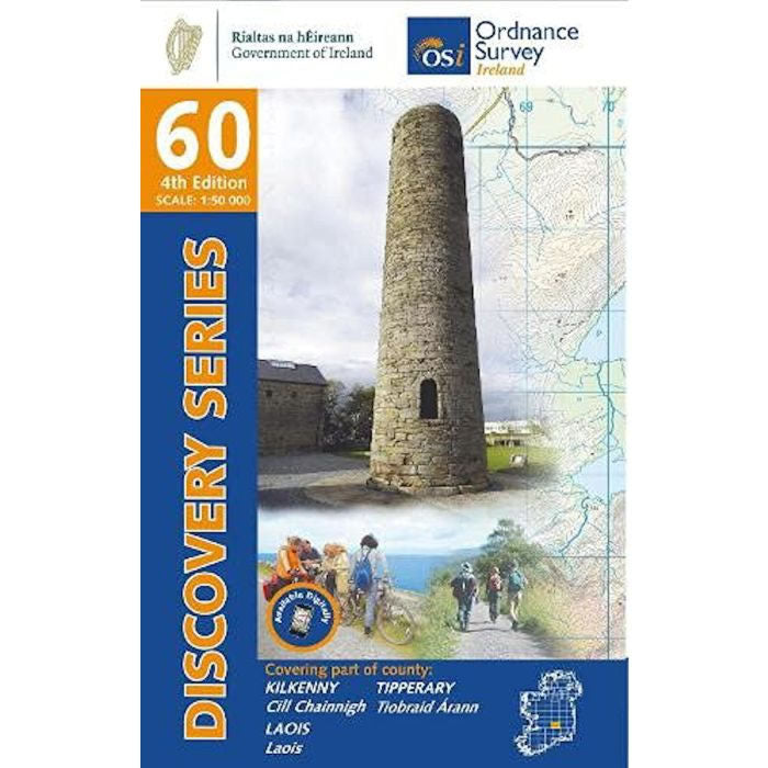 Irish Discovery Map 60, Kilkenny, Laois and Tipperary